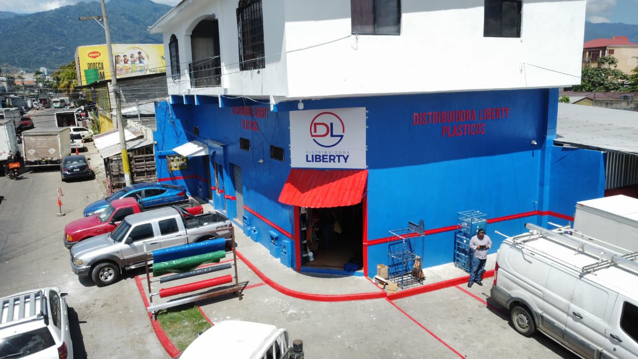Local de Distribuidora Liberty en San Pedro Sula